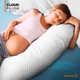 thumbnail image 2 of Almohada Dreamlab Cloud Pillow Altura Ajustable con Memory Foam y Microfibras Firmeza Media Hipoalergénica Tamaño Body, 2 of 8