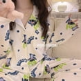 thumbnail image 4 of Pijama de punto de Pochacco con pompón para niña, traje de ropa para el hogar, bonito, Kawaii, Sanrio, Kuromi, Cinnamoroll, regalo de navidad, 4 of 4