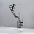 thumbnail image 3 of Bathroom Accessories Stainless Steel Digital Display Wash Basin Faucet Hot And Cold Water Sink Faucet Gray, 3 of 9
