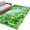 Green, variant on Rectangle Area Rugs 4 x 6 Ft, St. Patrick's Day Non-Slip Residential Carpet, Spring Botanical Green Leaves Clovers Indoor Crawling Mats Runner Rugs for Living Room/Dining Room/Bedroom