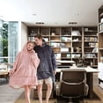 thumbnail image 5 of Nuan Oversized Hoodie Blanket Wearable Sherpa Fleece Sweatshirt, Gray, Adult Unisex Adult Unisex, 5 of 5
