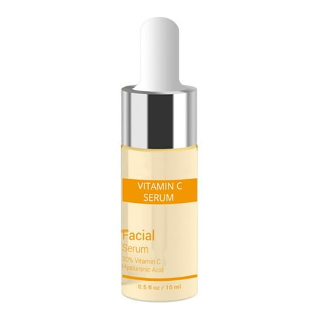 ZEDWELL Vitamin C Serum For Face With Hyaluronic Acid Best Anti Aging Freckle Removal Moisturizing