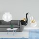 thumbnail image 2 of Figuras De Cisne Transparentes Para Pecera Pequeña, Adorno De Mesa, Pecera, Jarrón Para Oficina, Decoración Del Hogar, Plantas, Artesanías, Decoración Para Parejas, Estatuas De Cisne Para, 2 of 8