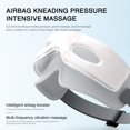 thumbnail image 2 of Eye Massager with Hot Compress with Vibration Eye Protector Eye Massage Instrument Folding Design With Bluetooth music, 2 of 9