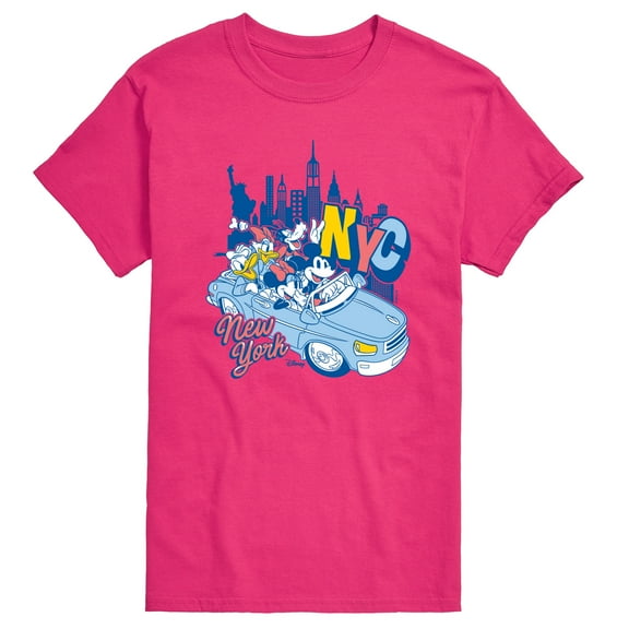 Disney - Mickey And Minnie Nyc - Men's Short Sleeve Graphic T-Shirt