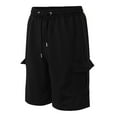 thumbnail image 4 of WAENQINLA Men's Summer Shorts with Multi Pockets Casual Drawstring Work Shorts Utility Athletic Shorts Gifts for Men, 4 of 4
