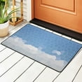 thumbnail image 2 of XMXY Mosaic Blue Sky Area Rugs Doormat Outdoor Entrance , Facecloth Non-slip Floor Mat Rug for Living Room Kitchen Sink Area Indoor 72"x48", 2 of 9