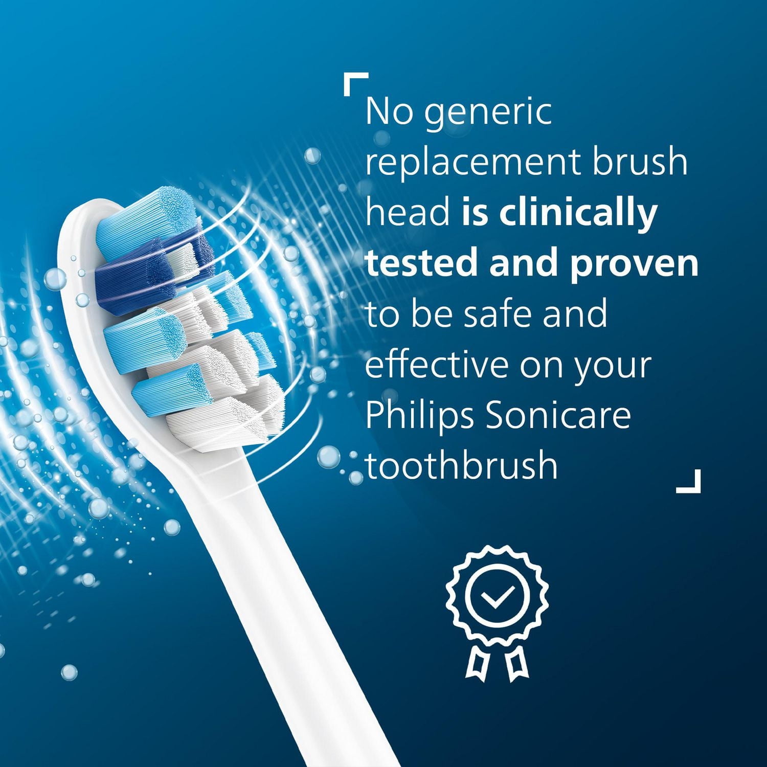 Philips Sonicare Tête de Brosse Soins des Gencives, HX9033/65, Blanc, 3 unités 3 unités têtes de brosse