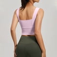 thumbnail image 6 of Admvng Sports Bra for Women Wirefree Sports Fitness Running Tank Top Yoga Bra, 6 of 6