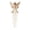 03# (Angel), variant on Christmas Wall Mounted Lighted Decor Santa Upside Down Chimney Hanging Ornament with Warm Fairy Lights for Indoor Seasonal Decoration