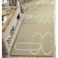 thumbnail image 3 of SAFAVIEH Soho Nimes Abstract Wool Area Rug, Beige, 7'6" x 9'6", 3 of 10