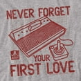 thumbnail image 2 of Atari T-Shirt First Love Unisex Graphic Tee For Men & Women, 2 of 7