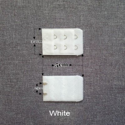 finetoo 3 filas 2 hebillas ropa interior gancho ajuste sujetador hebilla larga hebilla sujetador hebilla extensión hebilla Gao Jiahui unisex