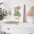 thumbnail image 6 of Mid-Century Modern Prints, Abstract Geometric Boho Wall Decor Palm Leaf Sage Green and Blush Pink Canvas Artwork, Minimalist Boho Poster for Nursery Bedroom Living Room Bathroom Office Boho Room Decor, 6 of 6
