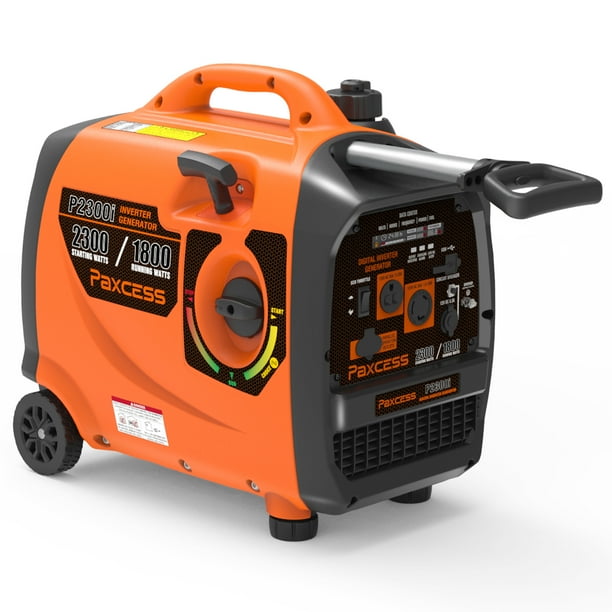 Paxcess 2300 Watts Portable Generator CARB Complaint Inverter Generator ...