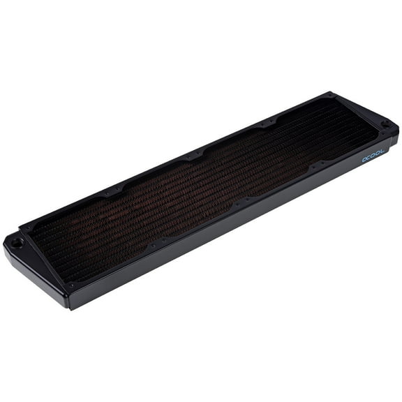 Alphacool NexXxos ST30 Full Copper X-Flow Radiator 480, 120mm x 4, Quad Fan, Black