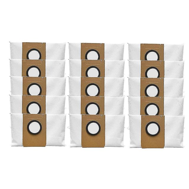 Paquete de 15 bolsas S D de repuesto compatibles con los accesorios de aspiradora X1omni X1turbo