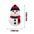 thumbnail image 4 of Eoozwa Santa Claus Snowman Elk Christmas Tree Stress Ball Set Christmas Squishies Bulk Stress Relief Squeeze Toys for Adult Gift Collect, 4 of 6