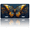 Ornate Golden Butterfly, variant on 1 Pcs 2D Flat License Plate Covers & Frames, A Man on Horseback under For Decorative Front, Waterproof For Decoration Aluminum License Plate Covers & Frames Cover For Men Women, 12" X 6"