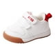 adviicd Bambin Sneakers Bébé Chaussures Garçon Fille Bébé Sneakers Antidérapantes Premières Marchettes Rouge,19 – image 1 sur 5