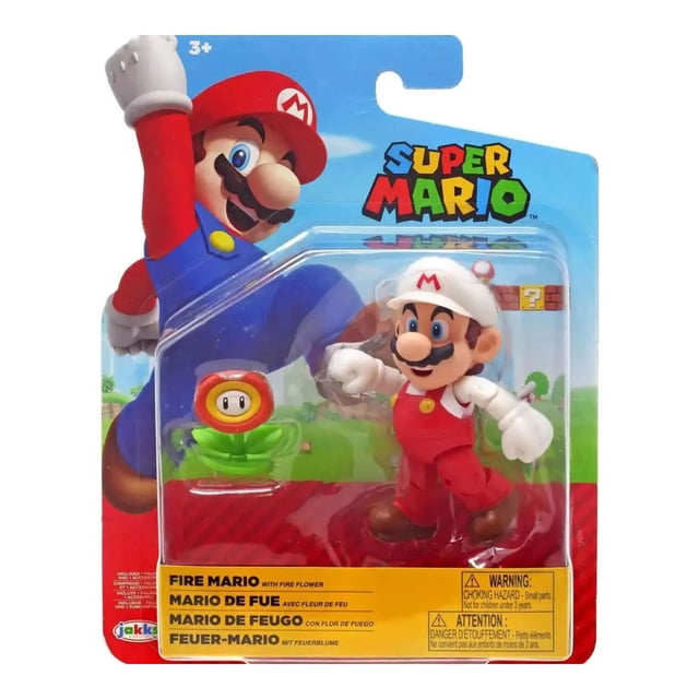Figura Super Mario Bros Mario De Fuego