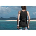thumbnail image 2 of 4th Of July Stars and Strings Guitar American Flag Women's Juniors Tank Top, 2 of 5