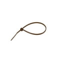 thumbnail image 4 of Uxcell Cable Ties Cable Zip Ties Adjustable Cable Tie Wraps Self-Locking Nylon  5.9" x  0.1" Brown 100pcs, 4 of 5