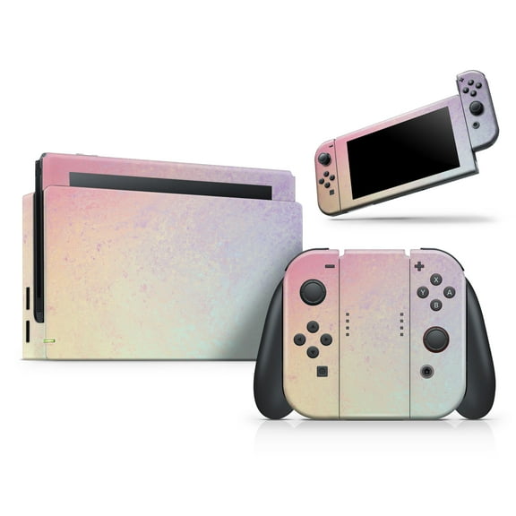 DesignSkinz Holographic Pastel V1 Full-Body Skin Decal Wrap Cover for Nintendo Switch