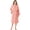 Pink, variant on Lightweight Robes for Men and Women – Soft Breathable Knitted Summer Bathrobe with Pockets, Short Sauna Spa Robe for Home, Travel & Lounge, One Size Fits Most, Pink