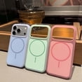 thumbnail image 2 of For iPhone 17 Magnetic Phone Case,Compatible with Mag-Safe,Anti-fingerprinting Matte Back,Ultra Slim Shockproof Anti-fall Non-Slip Drop Protection,Anti-Scratch Thin Fit Phone Case,Pink, 2 of 15