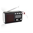 thumbnail image 1 of Portable Emergency Radio AM/FM/SW1~4 with Bluetooth Speaker Solar Hand Crank TF Card USB disk MP3 Player 4-in-1 ,Easy to Use, 1 of 5