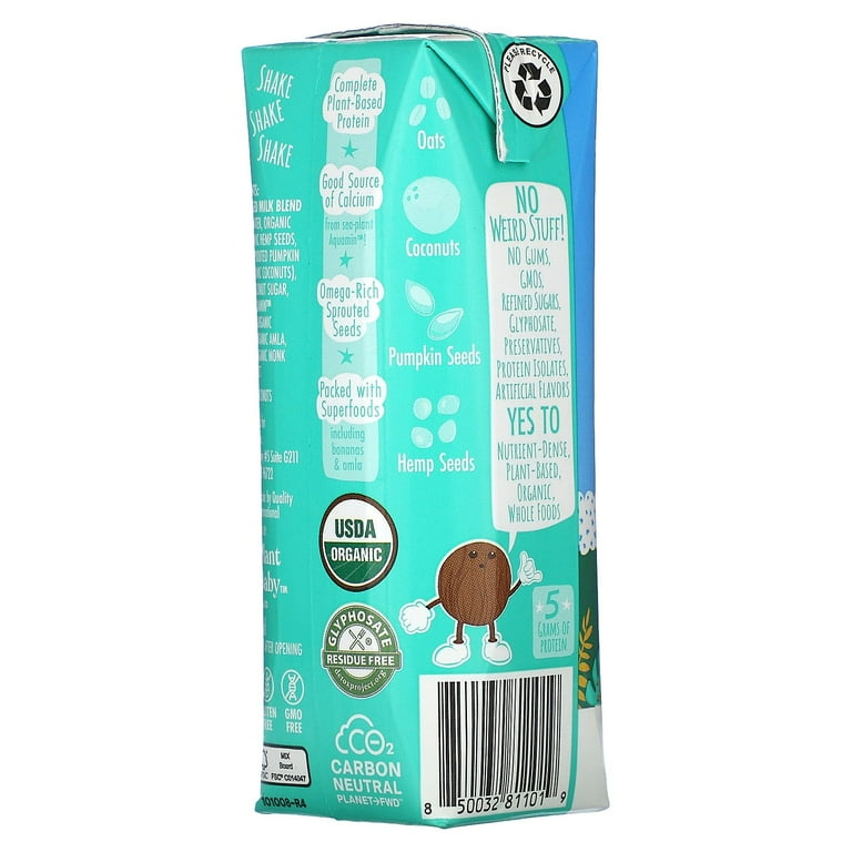 Kiki Milk Organic Plant-Based Milk, Original, 8 fl oz (237 ml