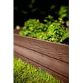 thumbnail image 3 of Vita Urbana 48"L x 48"W x 11"H Vinyl Raised Garden Bed, Espresso Brown, VT17500, 3 of 8