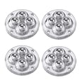 thumbnail image 2 of 4 ruedas giratorias autoadhesivas de 360 ​​grados para muebles, armarios y dormitorios, universales. Claro, 2 of 9