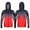 123#Red, variant on JXMVOJ Men's Full Zip Light Jacket hooded sun Protection Cooling Long Sleeve Shirts with Pockets