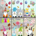 thumbnail image 3 of Glass Sticker Static Faceless Doll Window Decal Easter Window Glass Sticker Paster for Festival Decoration, 3 of 6