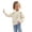 D437/White, variant on Afdoent Girls Sweaters Star Pattern Knitted Sweater Cozy Casual Crewneck Pullover for Kids 10-12 Years