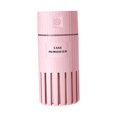 thumbnail image 1 of Humidificador de aire compacto, modo silencioso, gran volumen, 2 velocidades, ultrasónico, aceites esenciales Rosa, 1 of 9