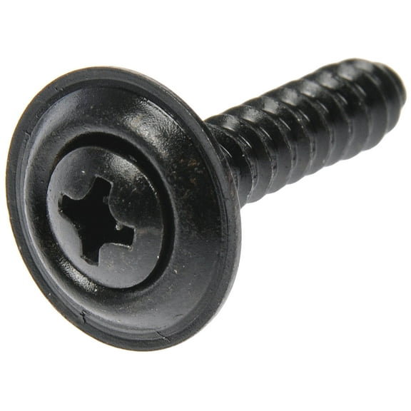 Dorman 961-201D Trim Screw - Black - No.10-16 X 1 In. (Pack of 5)