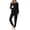 Black, variant on Ekouaer Pajamas for Women Set Soft Lounge Sets 2 Piece Pj Sets with Pockets