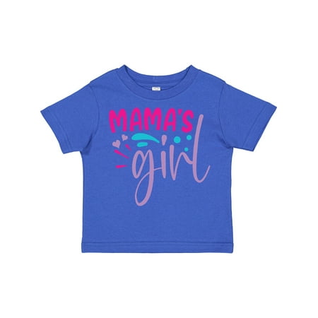 

Inktastic Mama s Girl Text in Pink and Purple Gift Toddler Toddler Girl T-Shirt