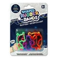 thumbnail image 2 of Shaped Rubber Bands 6 pack - Glitter, 2 of 4