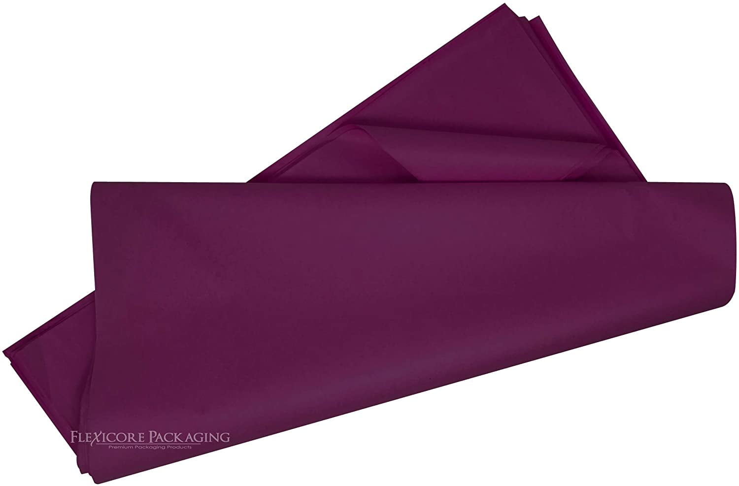 Flexicore Packaging Plum Gift Wrap Tissue, (10 Rolls)