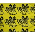 thumbnail image 4 of oneOone Polyester Spandex Yellow Fabric Merry Christmas Sewing Craft Projects Fabric Prints By Yard 56 Inch Wide, 4 of 4