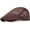 Coffee, variant on Men Breathable Mesh Summer Hat Adjustable Newsboy Beret Ivy Cabbie Flat Cap