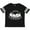 Football Black and White, variant on Let's Go on an Adventure Mountains Boys or Girls Toddler T-Shirt