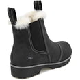 thumbnail image 4 of JBU by Jambu Women's Eagle-Water Resistant Chelsea Boot, Black/Fur, 6.5, 4 of 7