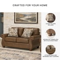 thumbnail image 5 of Signature Design by Ashley Shadsburne Brown Loveseat, 5 of 17