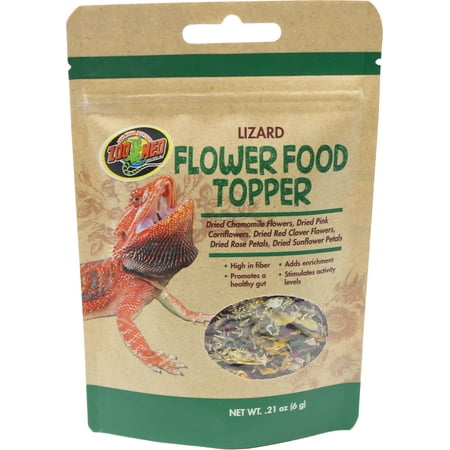Zoo Med Laboratories Inc-Lizard Flower Food Topper .21