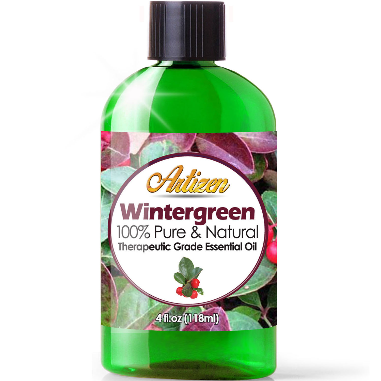 4oz Artizen Wintergreen Essential Oil (100 Pure & Natural